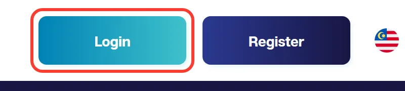 Login button in the We1Win header